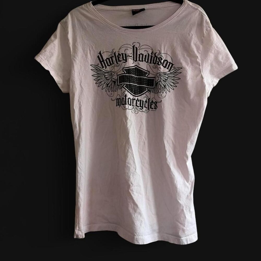 Harley-davidson Women's Pink T-shirt